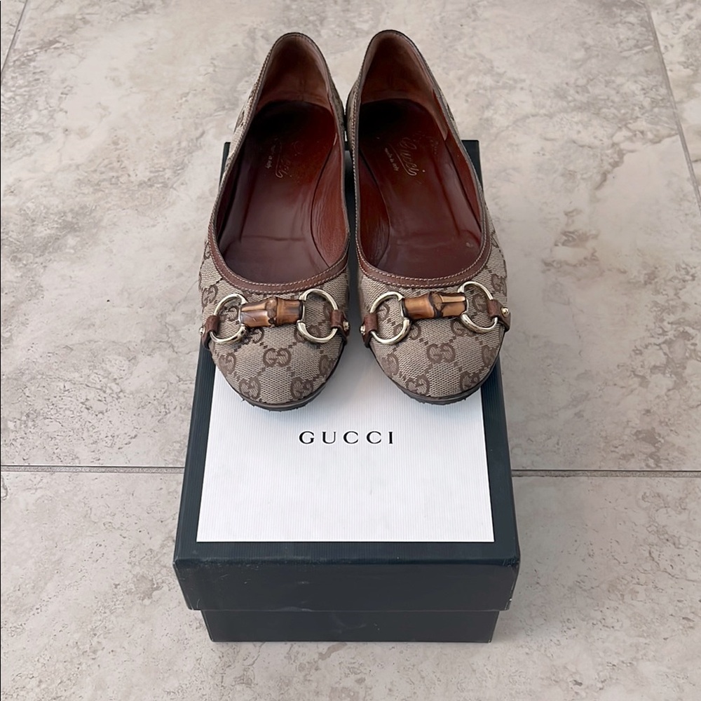 Gucci Bamboo flats